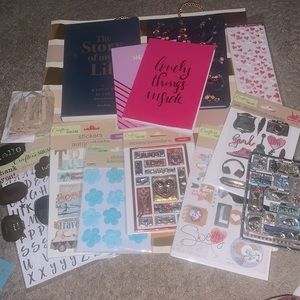 Notebooks & a variety of stickers!